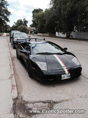 Lamborghini Murcielago spotted in Winnipeg, Canada