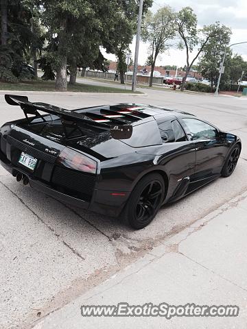 Lamborghini Murcielago spotted in Winnipeg, Canada