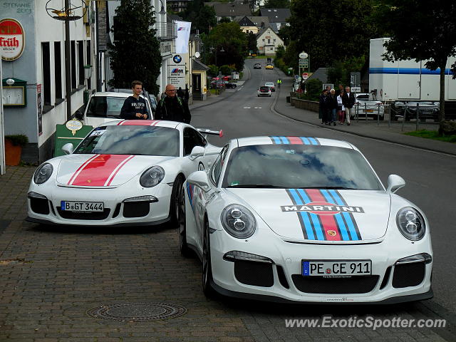 Porsche 911 GT3 spotted in Nürburg, Germany