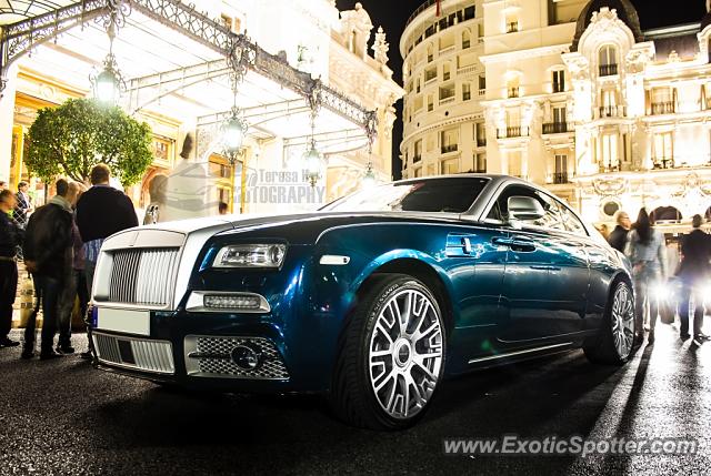 Rolls Royce Wraith spotted in Monaco, Monaco