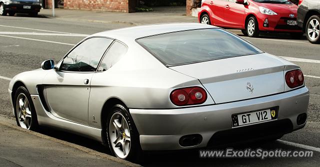 Ferrari 456 spotted in Christchurch, New Zealand