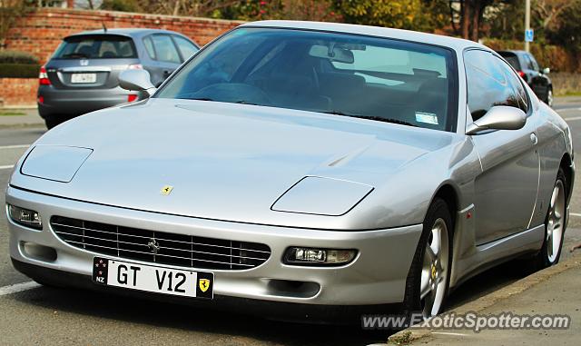 Ferrari 456 spotted in Christchurch, New Zealand