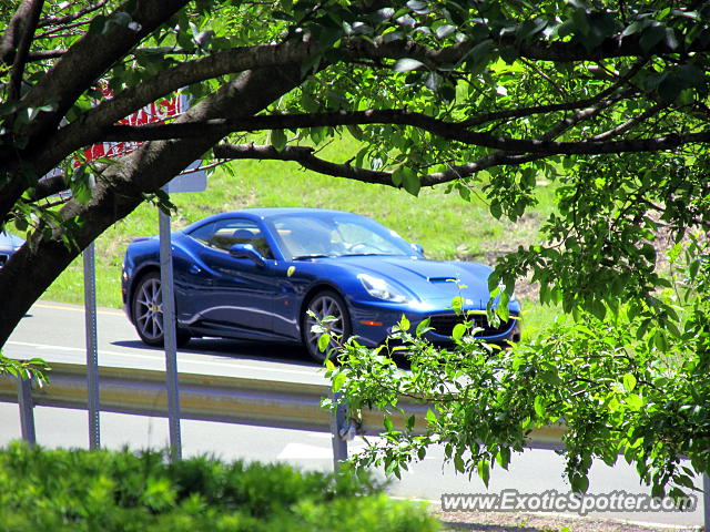 Ferrari California spotted in Greenwich, Connecticut