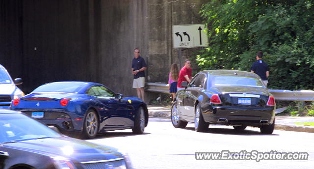 Ferrari California spotted in Greenwich, Connecticut