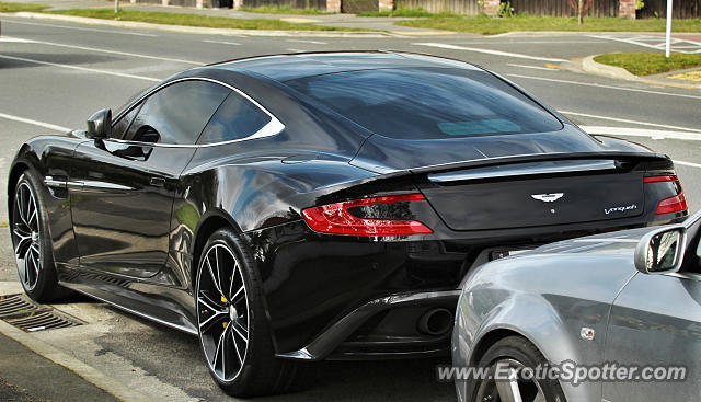 Aston Martin Vanquish spotted in Christchurch, New Zealand