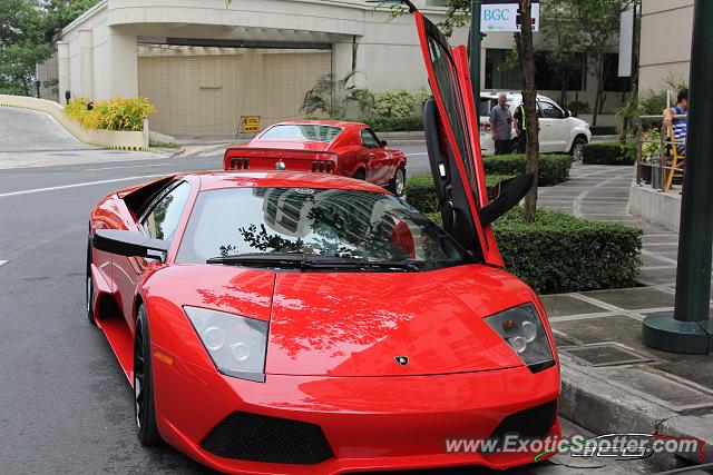 Lamborghini Murcielago spotted in Taguig City, Philippines