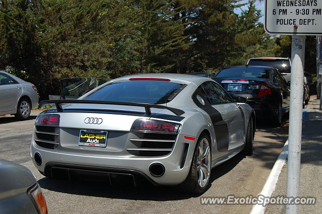 Audi R8 spotted in Carmel, California