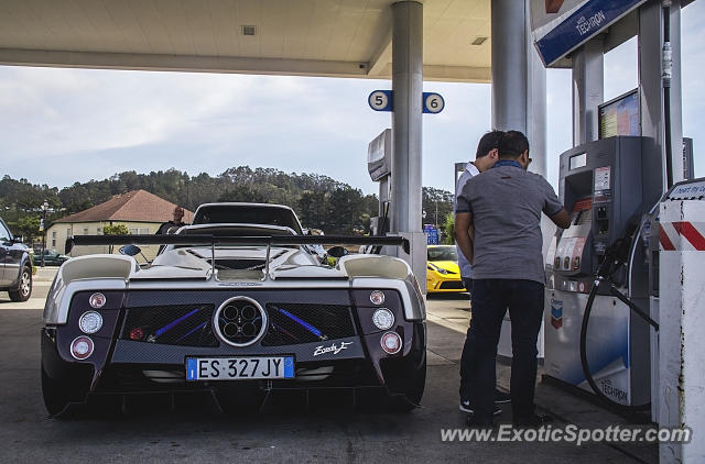 Pagani Zonda spotted in Half Moon Bay, California