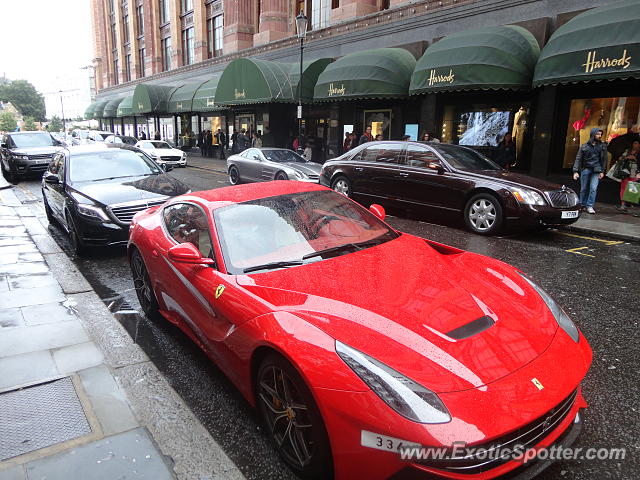 Ferrari F12 spotted in London, United Kingdom