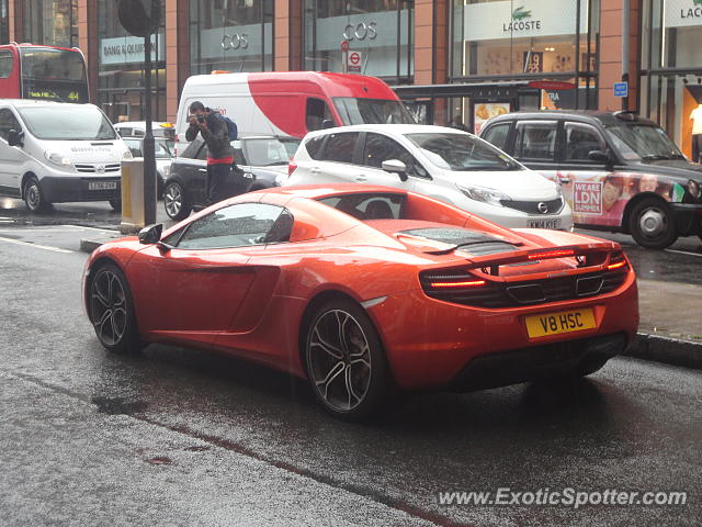 Mclaren MP4-12C spotted in London, United Kingdom