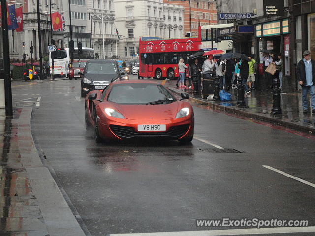 Mclaren MP4-12C spotted in London, United Kingdom