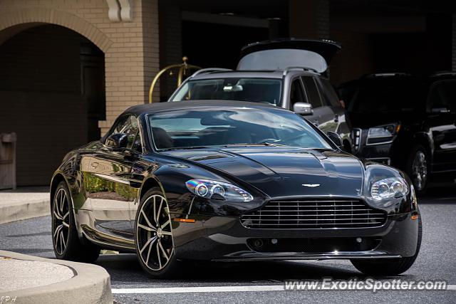 Aston Martin Vantage spotted in Hershey, Pennsylvania