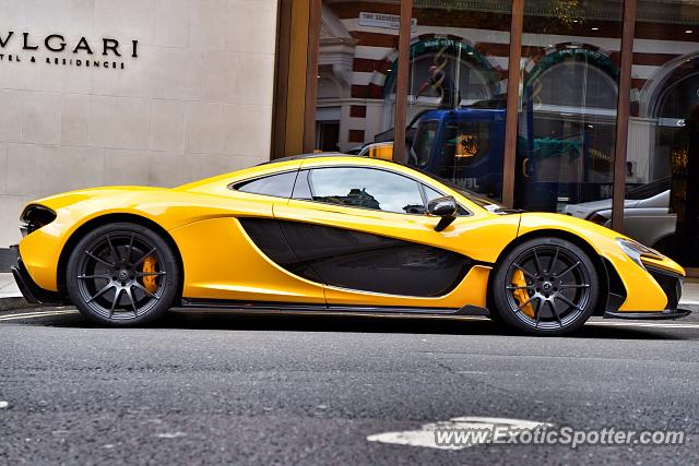 Mclaren P1 spotted in London, United Kingdom