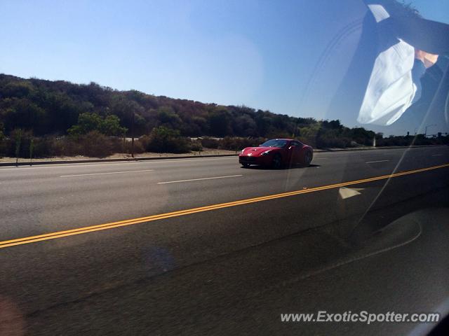 Ferrari California spotted in Newport beach, California