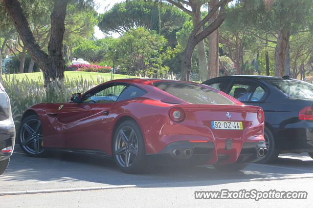Ferrari F12 spotted in Quinta do Lago, Portugal
