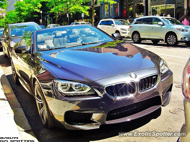 BMW M6 spotted in Boston, Massachusetts