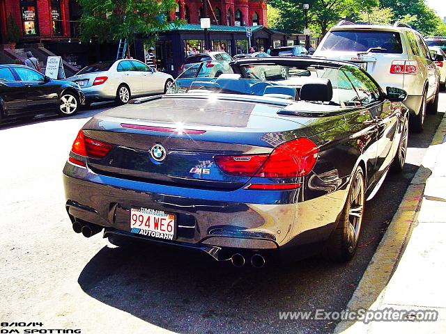 BMW M6 spotted in Boston, Massachusetts