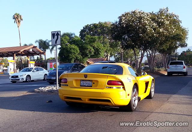 Dodge Viper spotted in Claremont, California