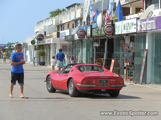 Ferrari 246 Dino spotted in Vilamoura, Portugal