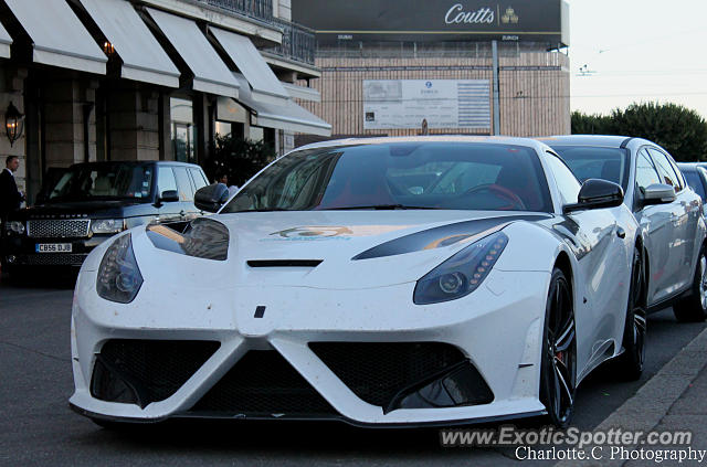 Ferrari F12 spotted in Geneva, Switzerland