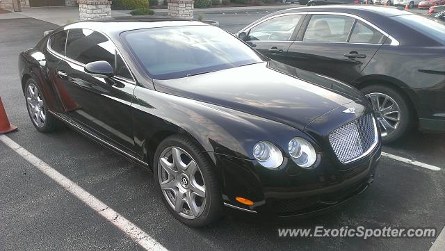 Bentley Continental spotted in Cincinnati, Ohio