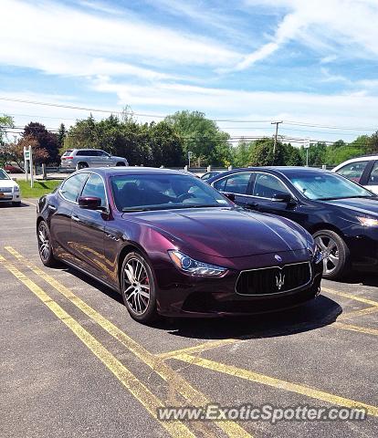 Maserati Ghibli spotted in Rochester, New York