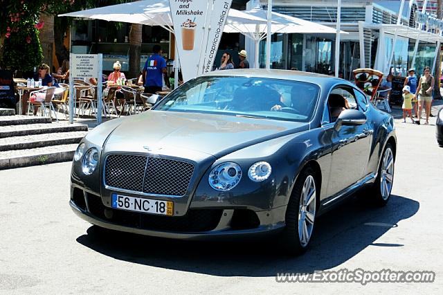 Bentley Continental spotted in Vilamoura, Portugal