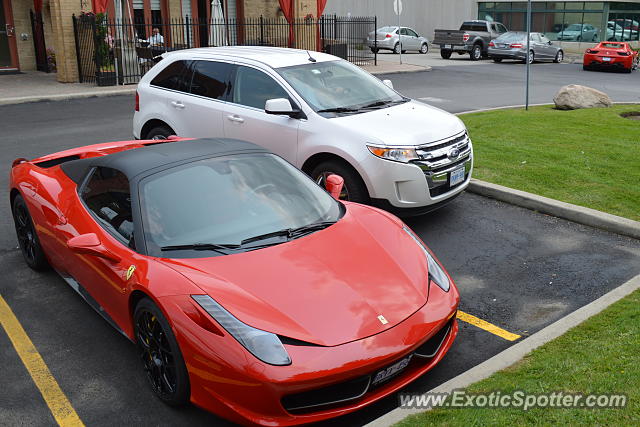 Ferrari 458 Italia spotted in Toronto, Canada