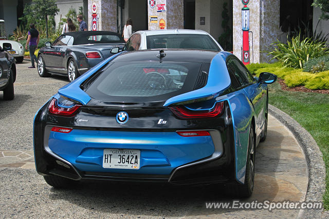 BMW I8 spotted in Pebble Beach, California