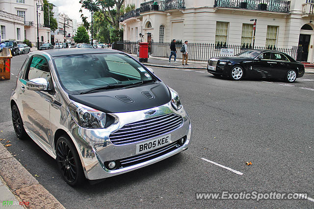 Aston Martin Cygnet spotted in London, United Kingdom