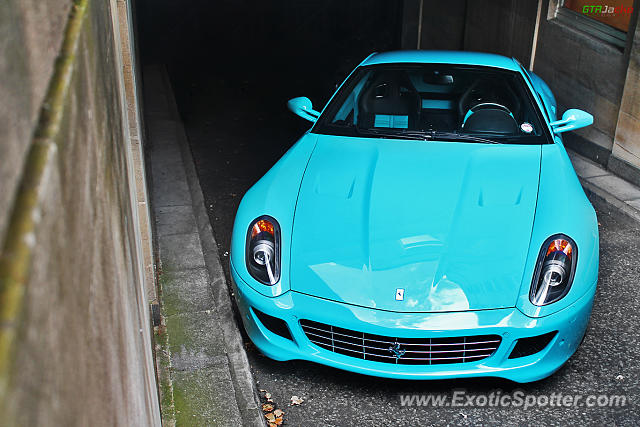Ferrari 599GTB spotted in London, United Kingdom