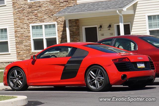 Audi R8 spotted in State College, Pennsylvania