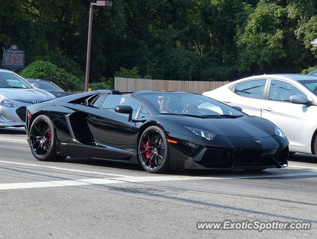 Lamborghini Aventador spotted in West Chester, Pennsylvania