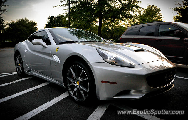 Ferrari California spotted in Charlotte, North Carolina