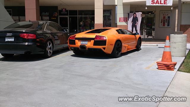 Lamborghini Murcielago spotted in Rowland Heights, California