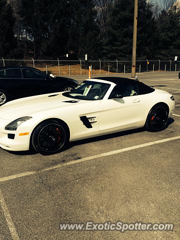 Mercedes SLS AMG spotted in Newtown, Pennsylvania
