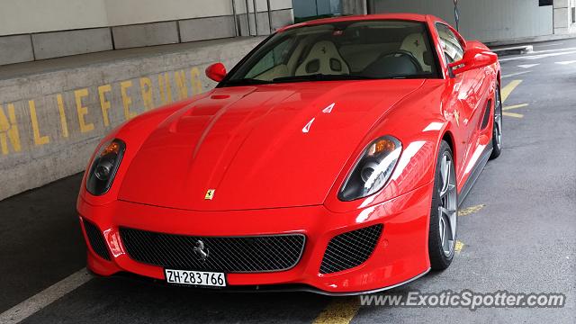 Ferrari 599GTO spotted in Zurich, Switzerland