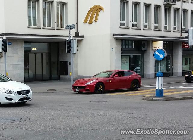 Ferrari FF spotted in Zurich, Switzerland
