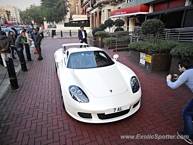Porsche Carrera GT spotted in London, United Kingdom