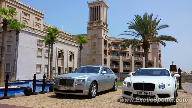 Rolls Royce Ghost spotted in Dubai, United Arab Emirates