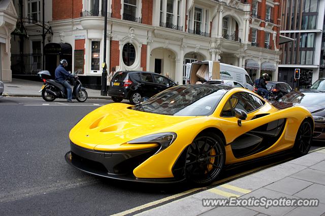 Mclaren P1 spotted in London, United Kingdom