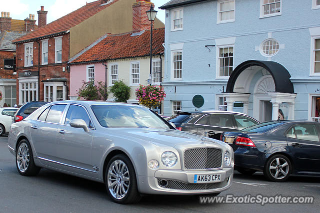 Bentley Mulsanne spotted in Aldeburgh, United Kingdom