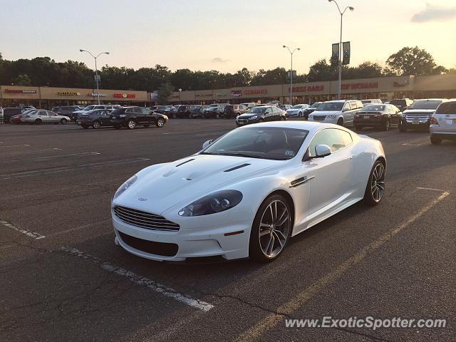 Aston Martin DBS spotted in Westwood, New Jersey