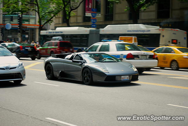 Lamborghini Murcielago spotted in Chicago, Illinois