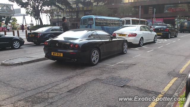 Ferrari 612 spotted in Hong Kong, China