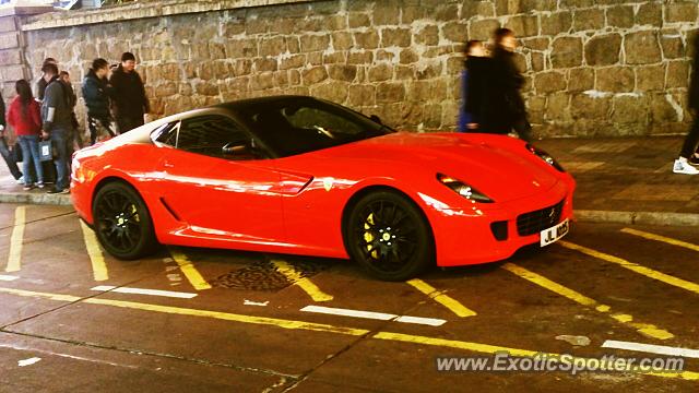 Ferrari 599GTO spotted in Hong kong, China