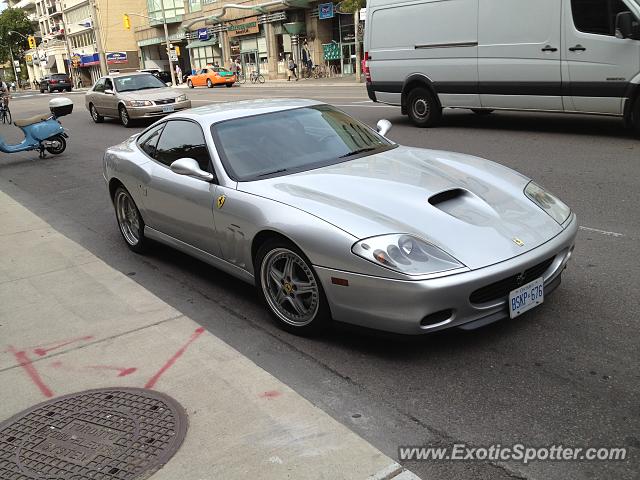 Ferrari 575M spotted in Toronto, Canada