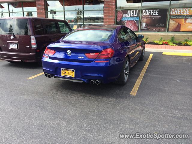 BMW M6 spotted in Amherst, New York