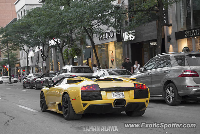 Lamborghini Murcielago spotted in Montreal, Canada