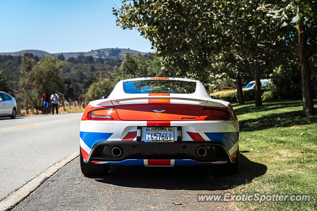 Aston Martin Vanquish spotted in Carmel, California